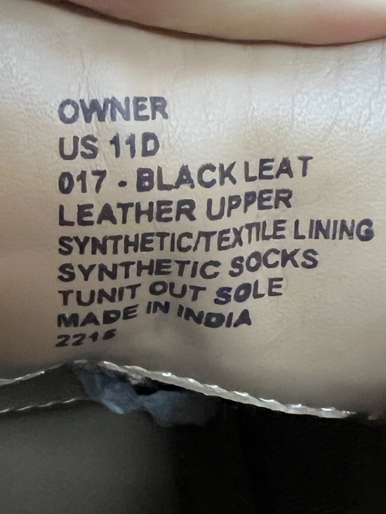 Steve Madden Owner Leather Boot 11D main image 6